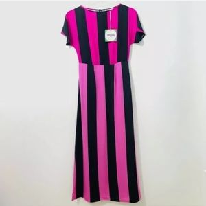 Christopher John Rogers X Target Pink Stripe Dress